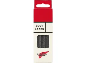 122cm/48 Flat Waxed Laces Black, Item no. 97155