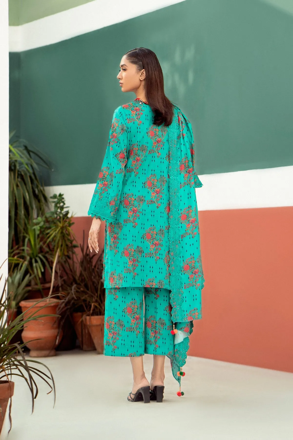 3-Pc Charizma Unstitched Embroidered Khaddar With Wool Shawl ANW-04