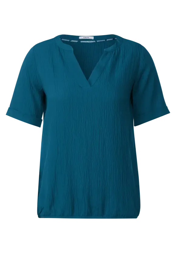 343839- Teal Blue Blouse - Cecil