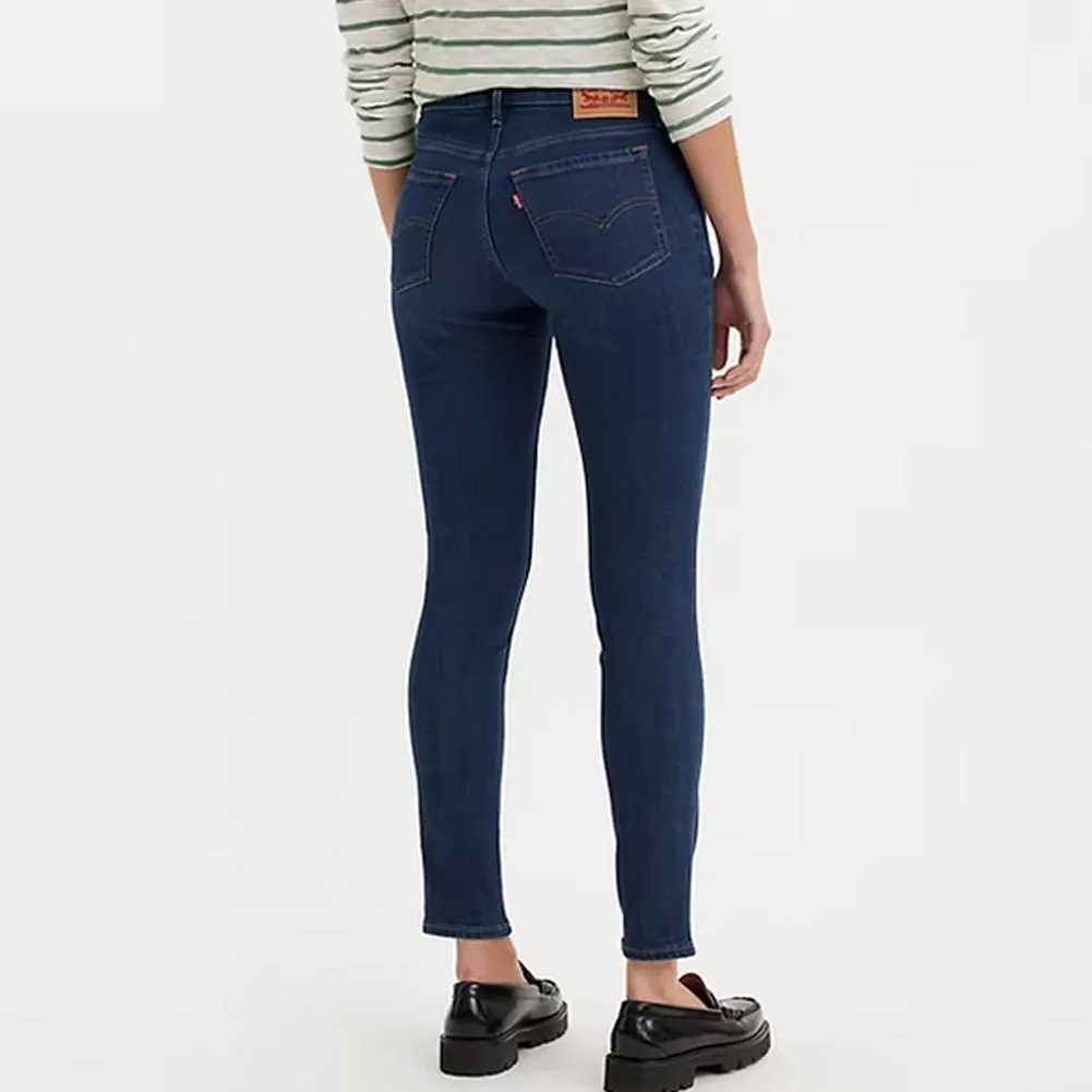 711 Skinny Women's Stretch Jeans - Cobalt Overboard - 18881