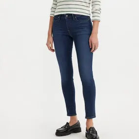 711 Skinny Women's Stretch Jeans - Cobalt Overboard - 18881