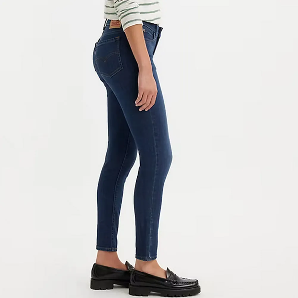 711 Skinny Women's Stretch Jeans - Cobalt Overboard - 18881