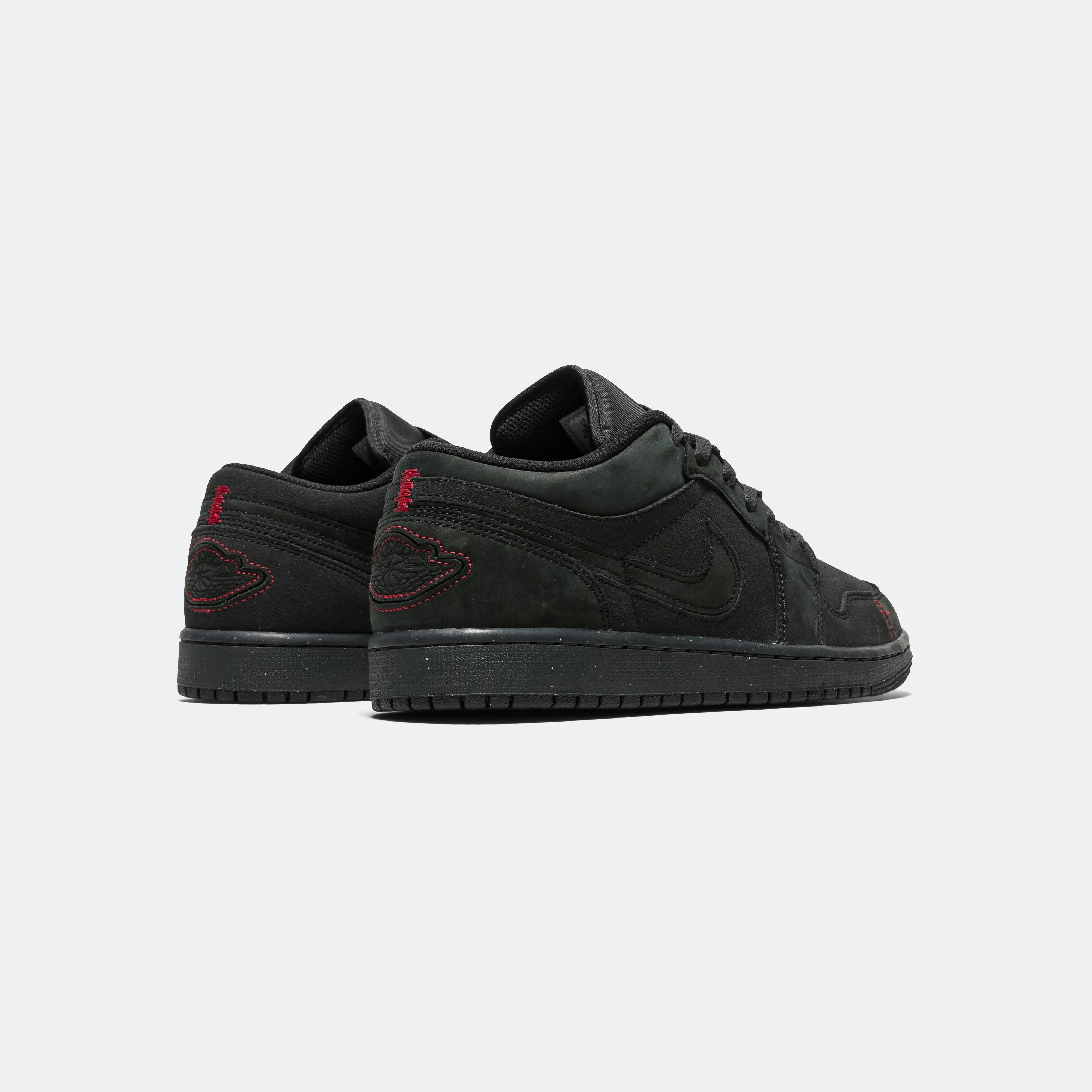 Air Jordan 1 Low SE Craft - Dk Smoke Grey/Black-Varsity Red