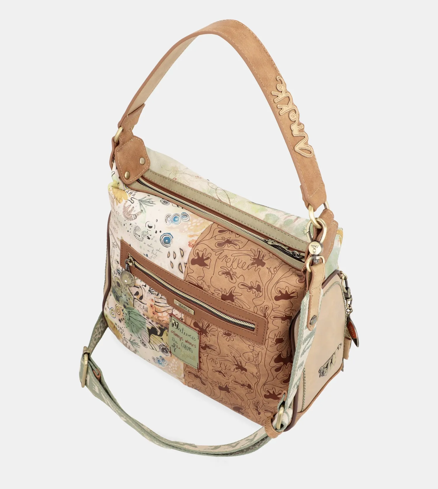 Amazonia crossbody bag with shoulder strap