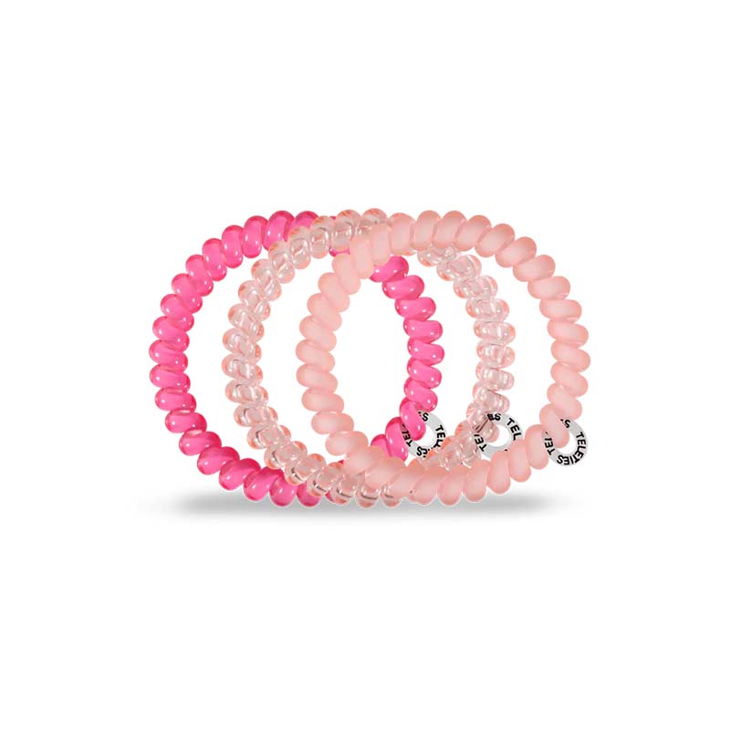 Aruba Peach Small Hair Tie 3 Pack