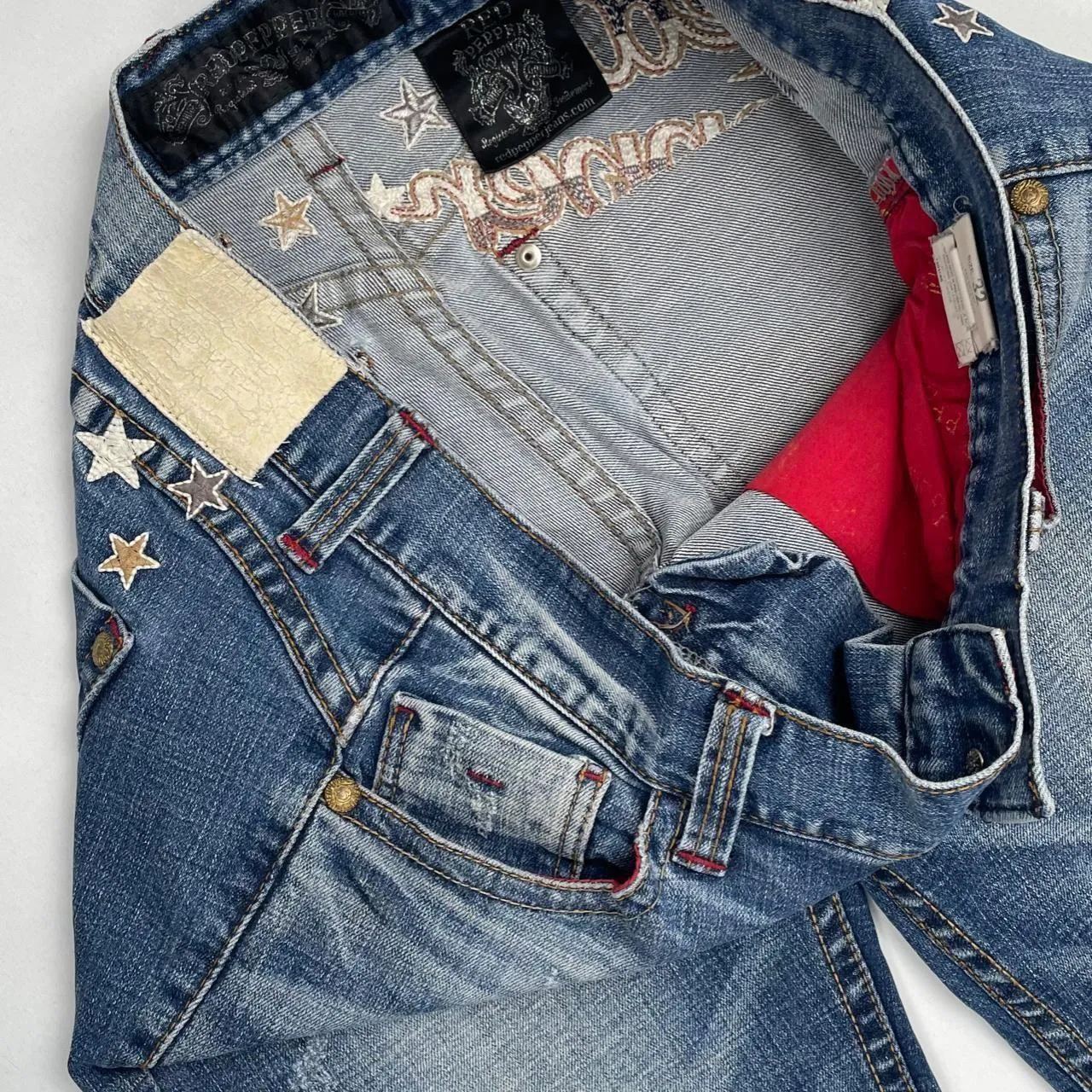 Authentic Vintage Red Pepper Jeans (32")