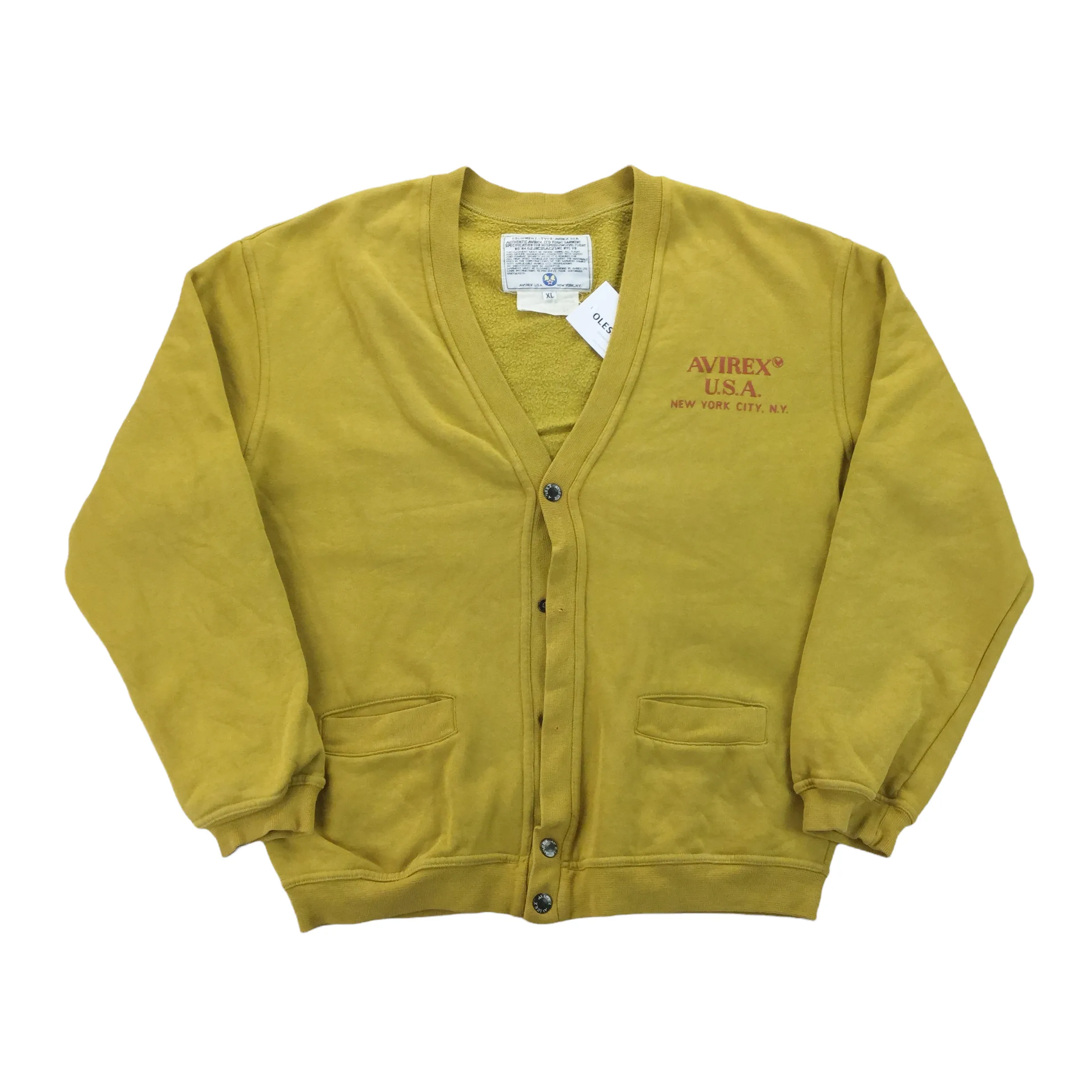 Avirex USA 90s Cardigan - XL