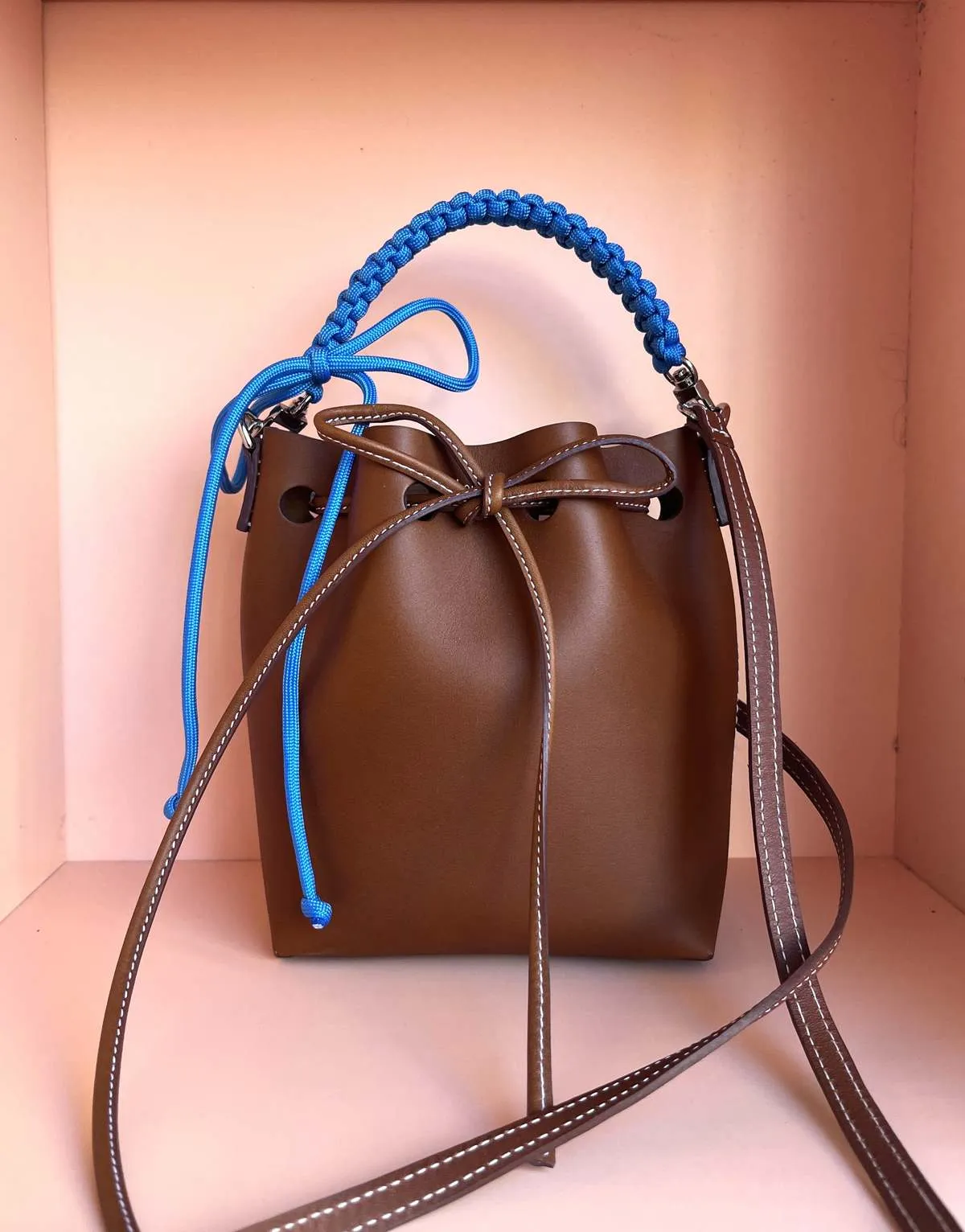 Baby Bucket Bag - Tan