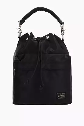 Balloon large nylon bucket bag