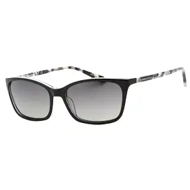 Banana Republic BR 2007/S Sunglasses BLACK CRY / GREY SF PZ Women's