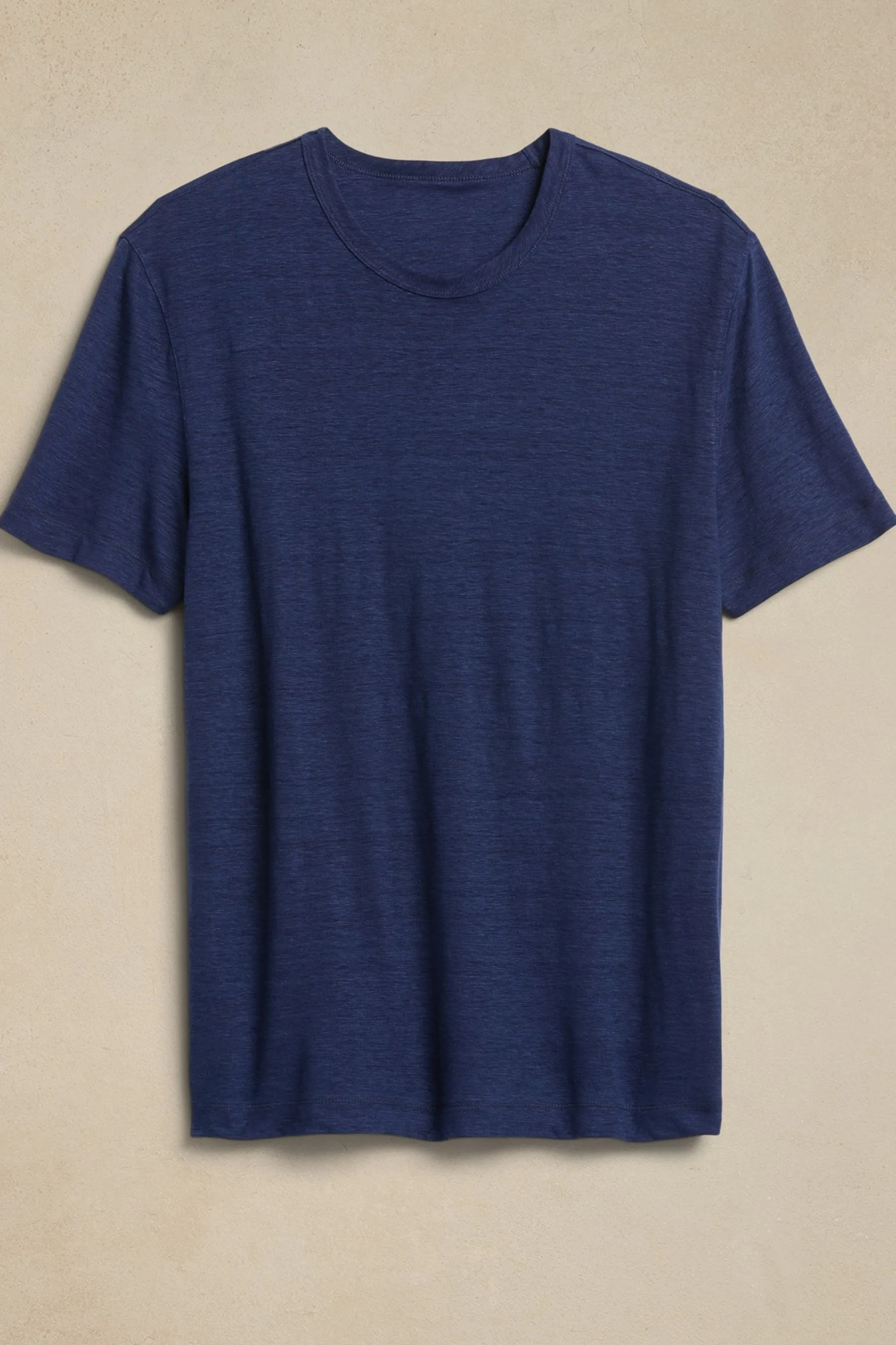 Banana Republic Navy Linen T-Shirt