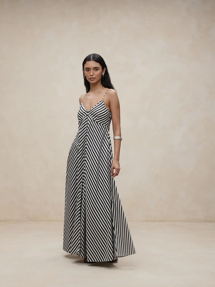 Banana Republic Poplin Maxi Dress