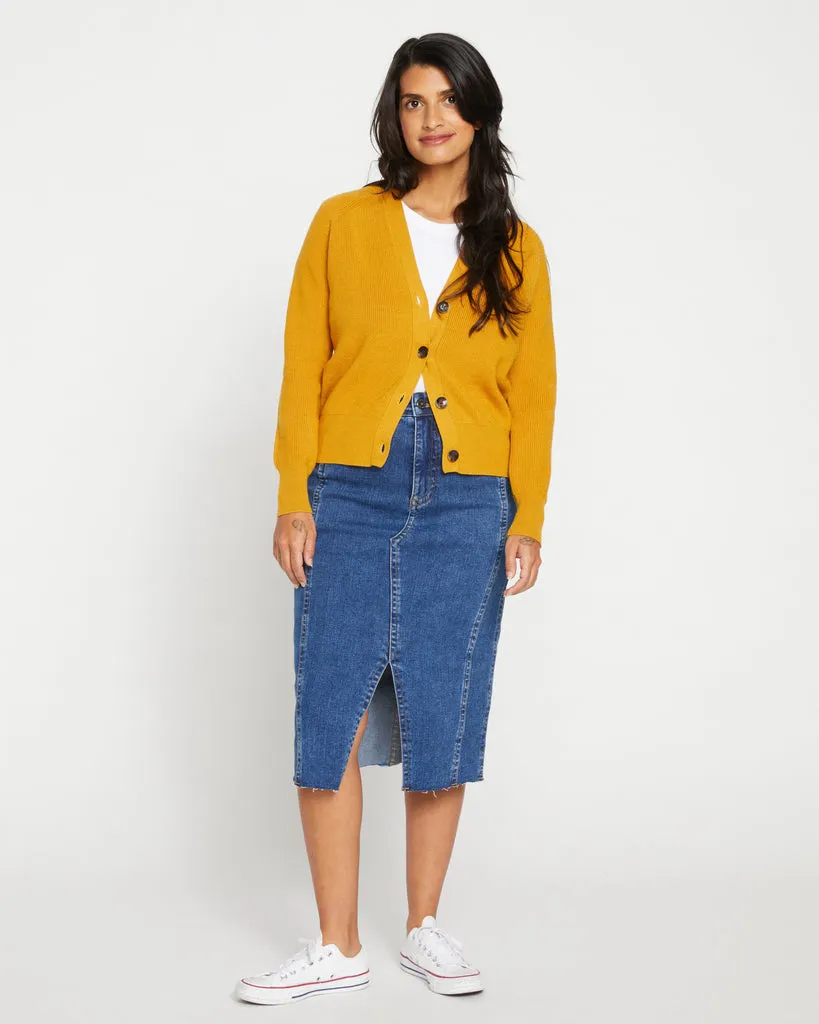 Better-Than-Wool Cardigan - Custard