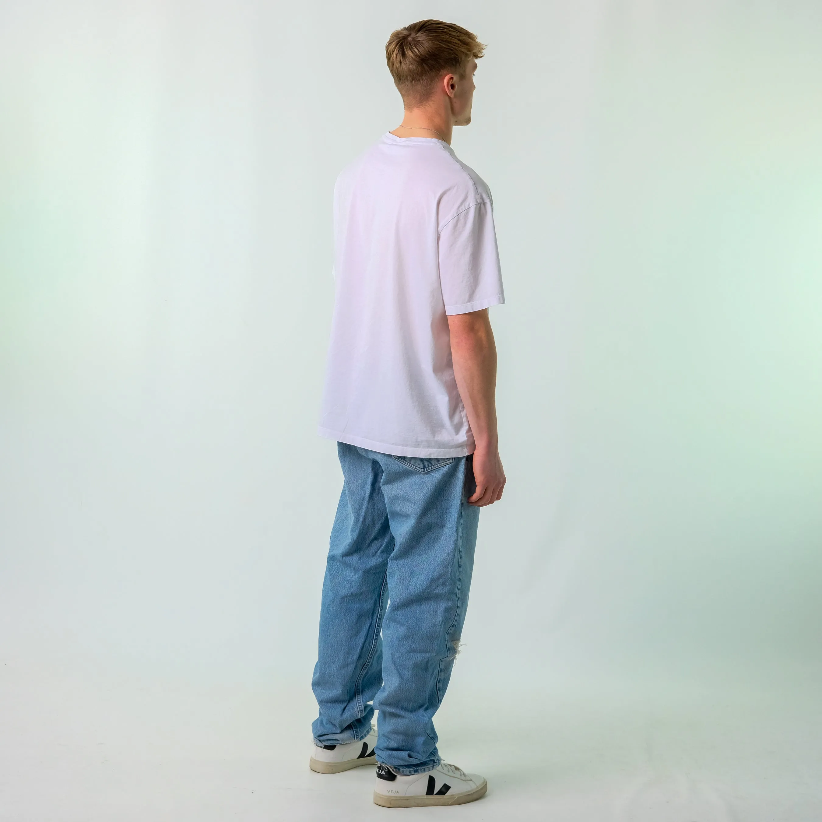 Blue y2ks Carhartt Denim Carpenter Jeans Baggy Pants (38x34)