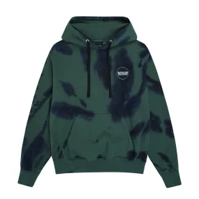 Boiler Room Core Hoodie - Tie Dye 3M Green