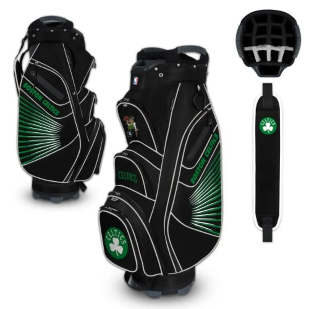 Boston Celtics WinCraft The Bucket II 14-Way Cooler Cart Golf Bag