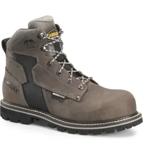 CAROLINA I-BEAM 6 COMPOSITE TOE WATERPROOF WORK BOOT SIZE 11EE GRAY