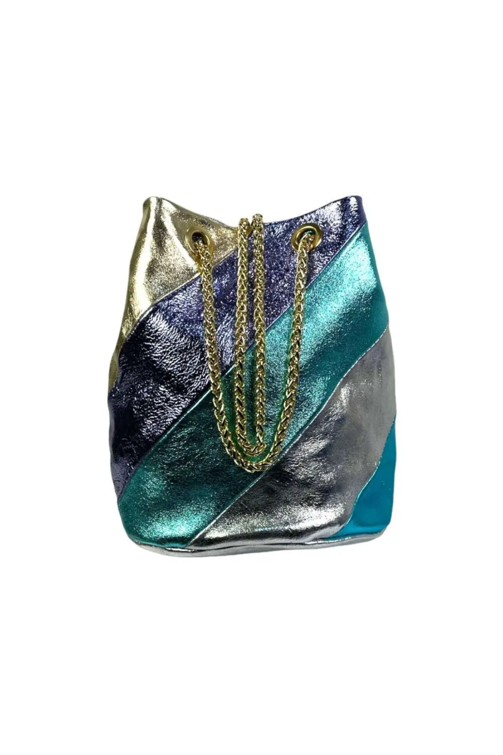 CELIA BUCKET BAG BLUE