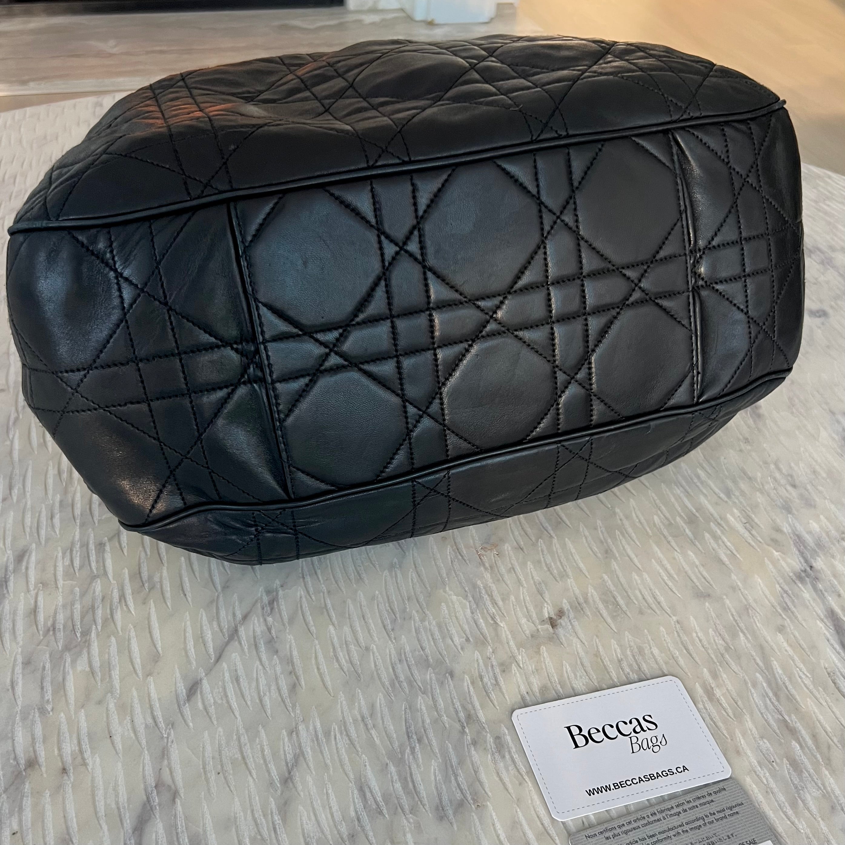 Christian Dior Cannage Bucket Bag