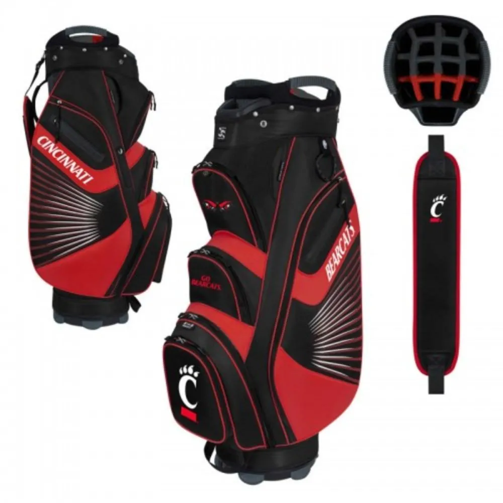 Cincinnati Bearcats WinCraft The Bucket II 14-Way Cooler Cart Golf Bag