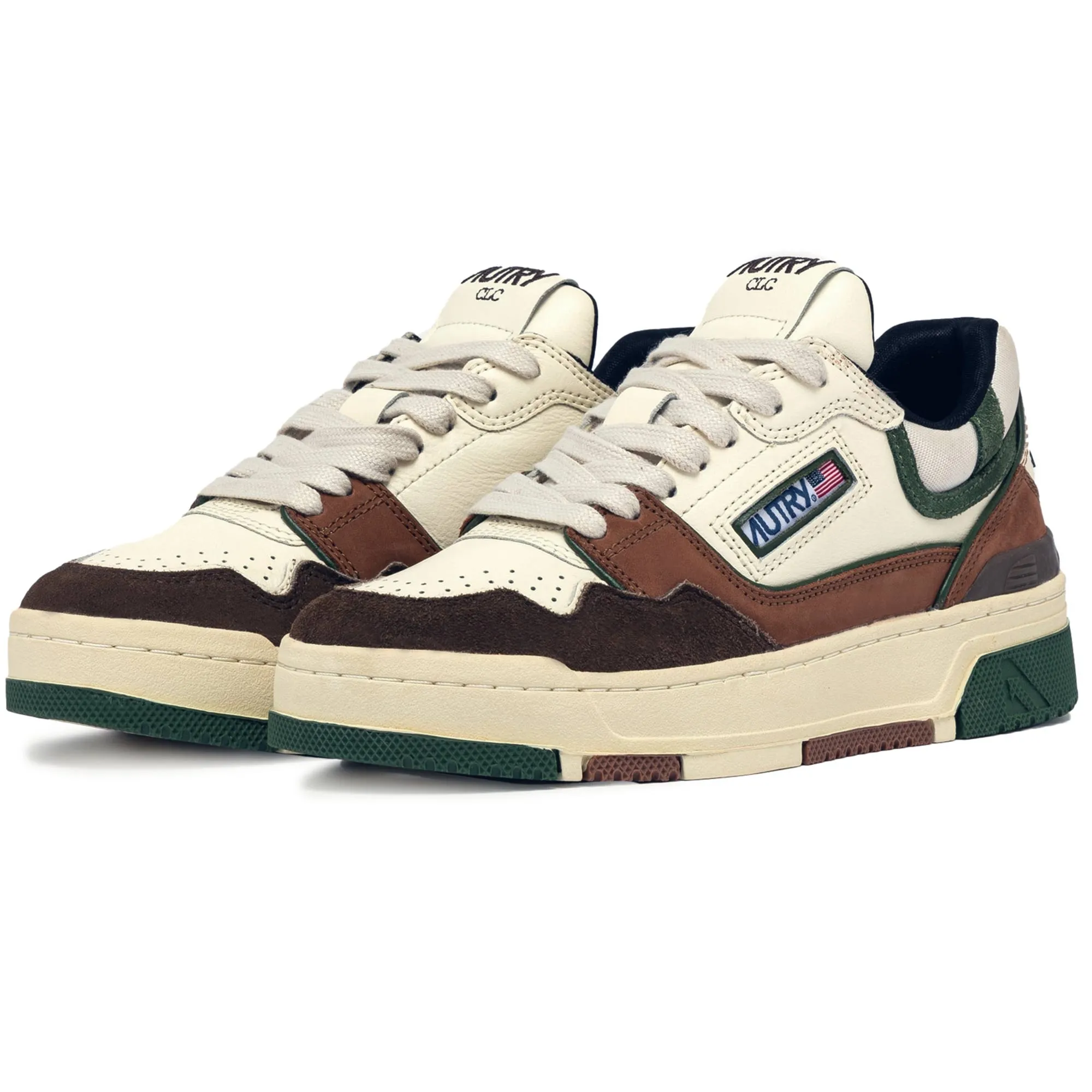 CLC Low Sneakers - Ebony and Military 