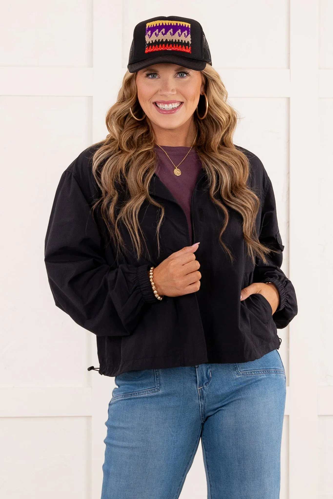 Cool Girl Jacket - Black - FINAL SALE