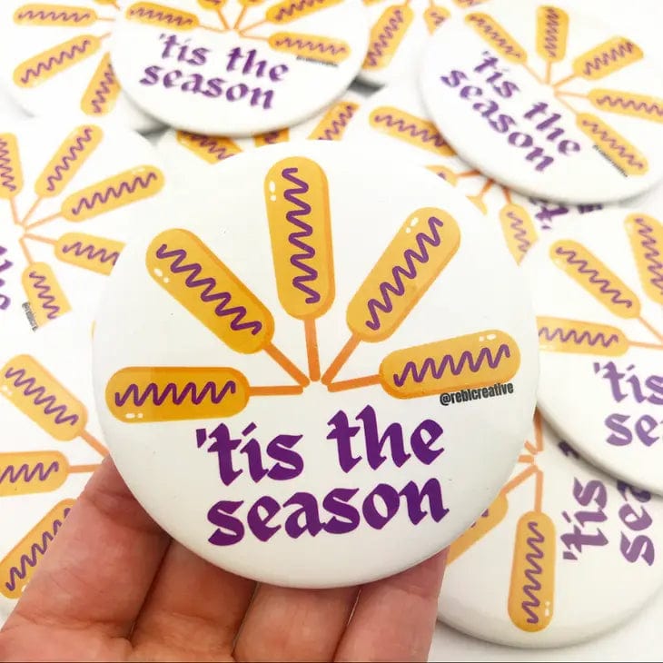 Corndog Season Gameday Button