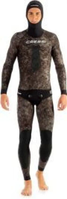 Cressi Tracina 7mm Mens Wetsuit Dive Jacket - Camo