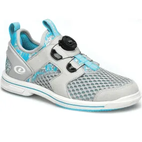 Dexter Women’s DexLite Pro BOA Light Grey/Blue Right Hand Bowling Shoes