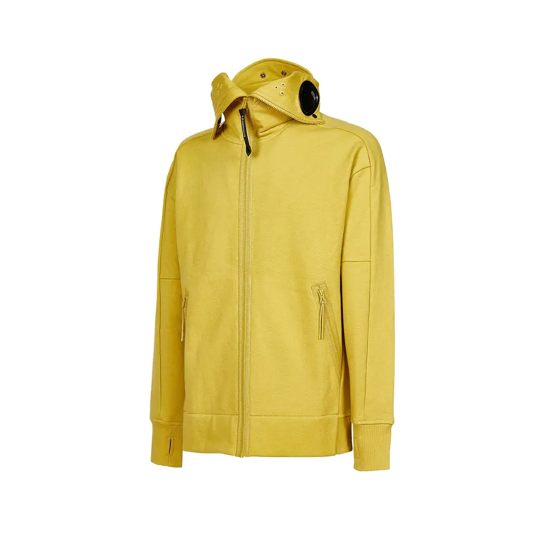 Diagonal Raised Fleece Zip