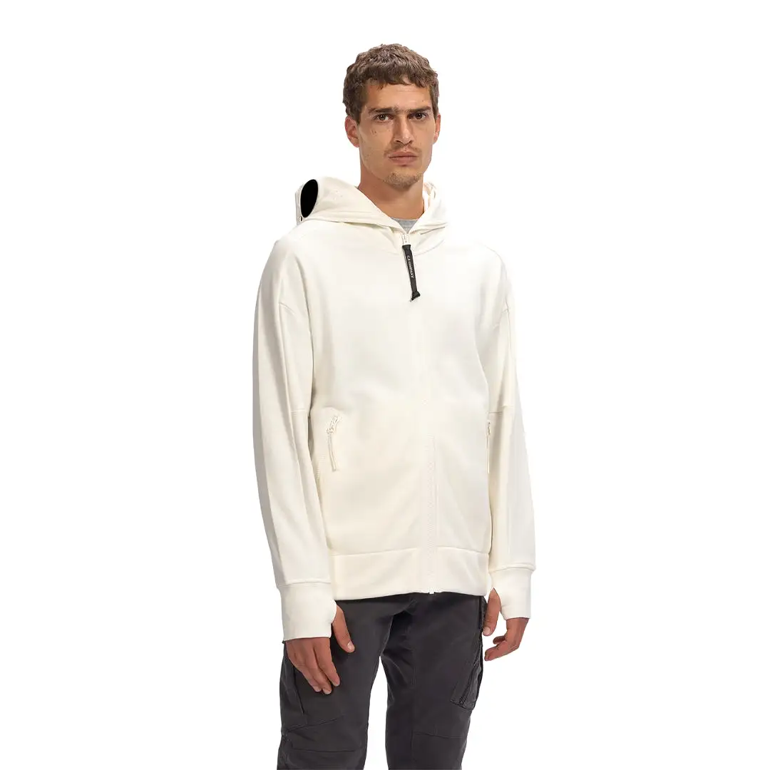 Diagonal Raised Fleece Zip