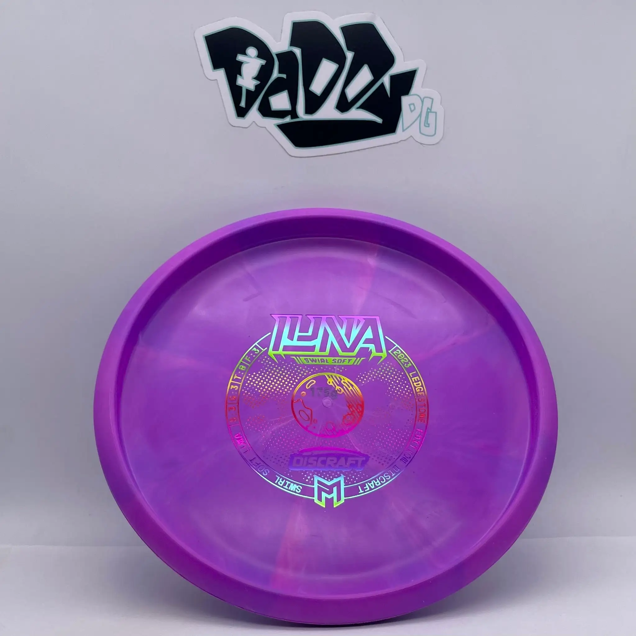 Discraft Swirl Soft Luna 2023 Ledgestone Putt & Approach