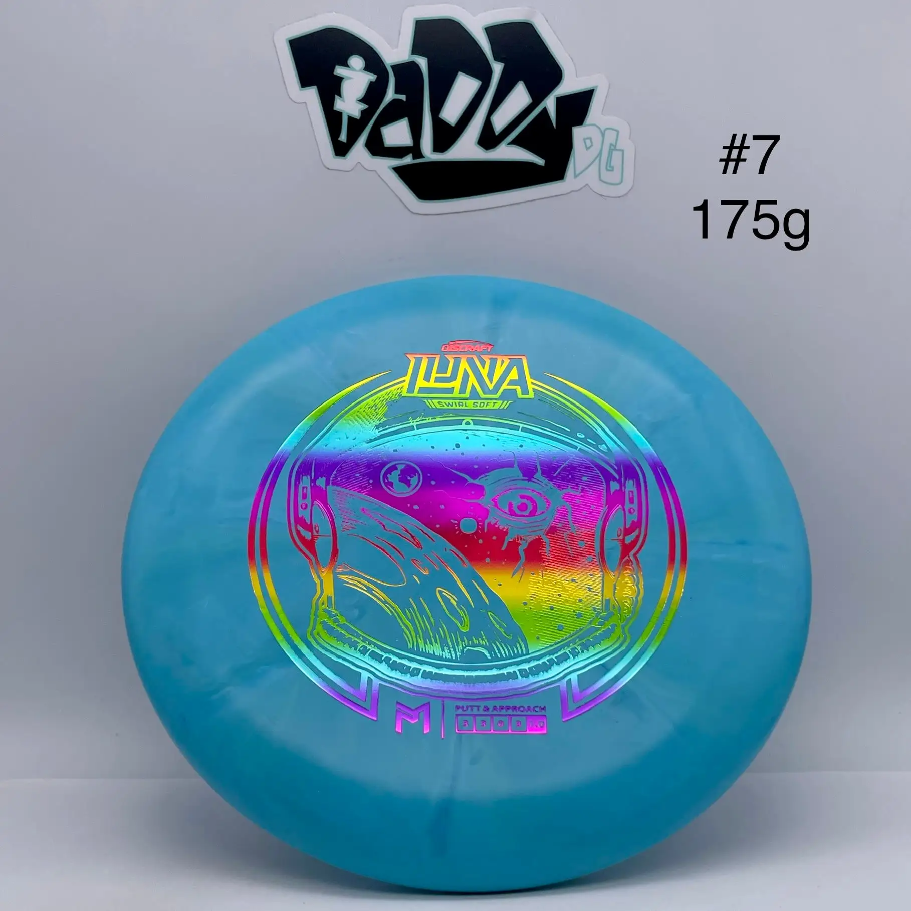 Discraft Swirl Soft Luna 2023 Ledgestone Putt & Approach