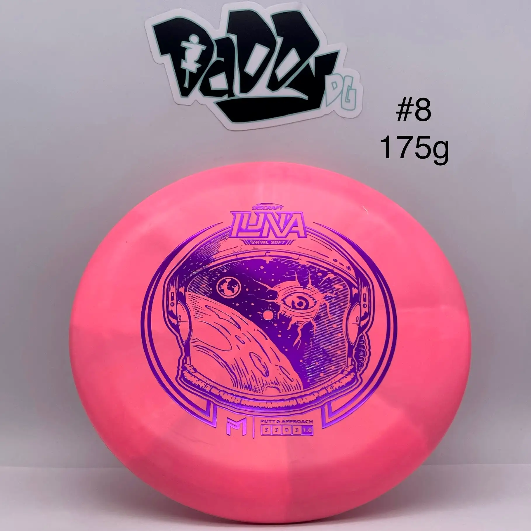 Discraft Swirl Soft Luna 2023 Ledgestone Putt & Approach