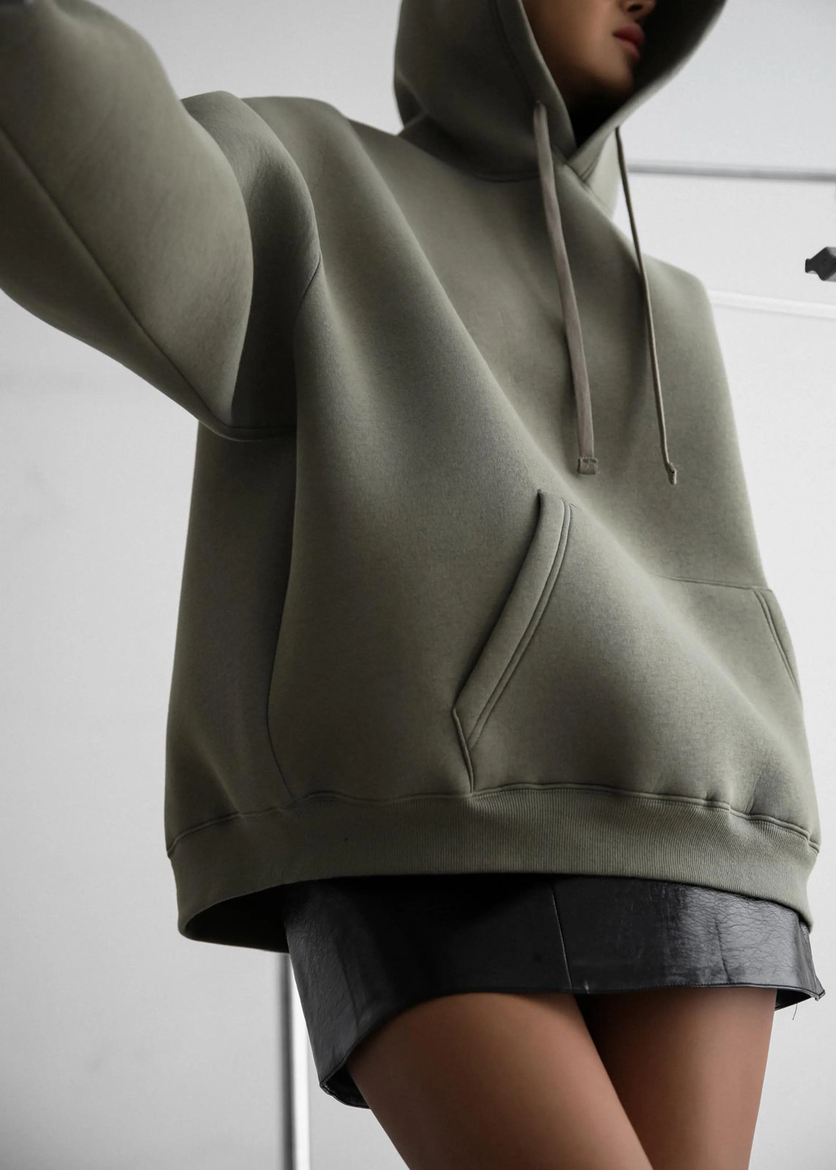 Easton Oversized Hoodie - Khaki