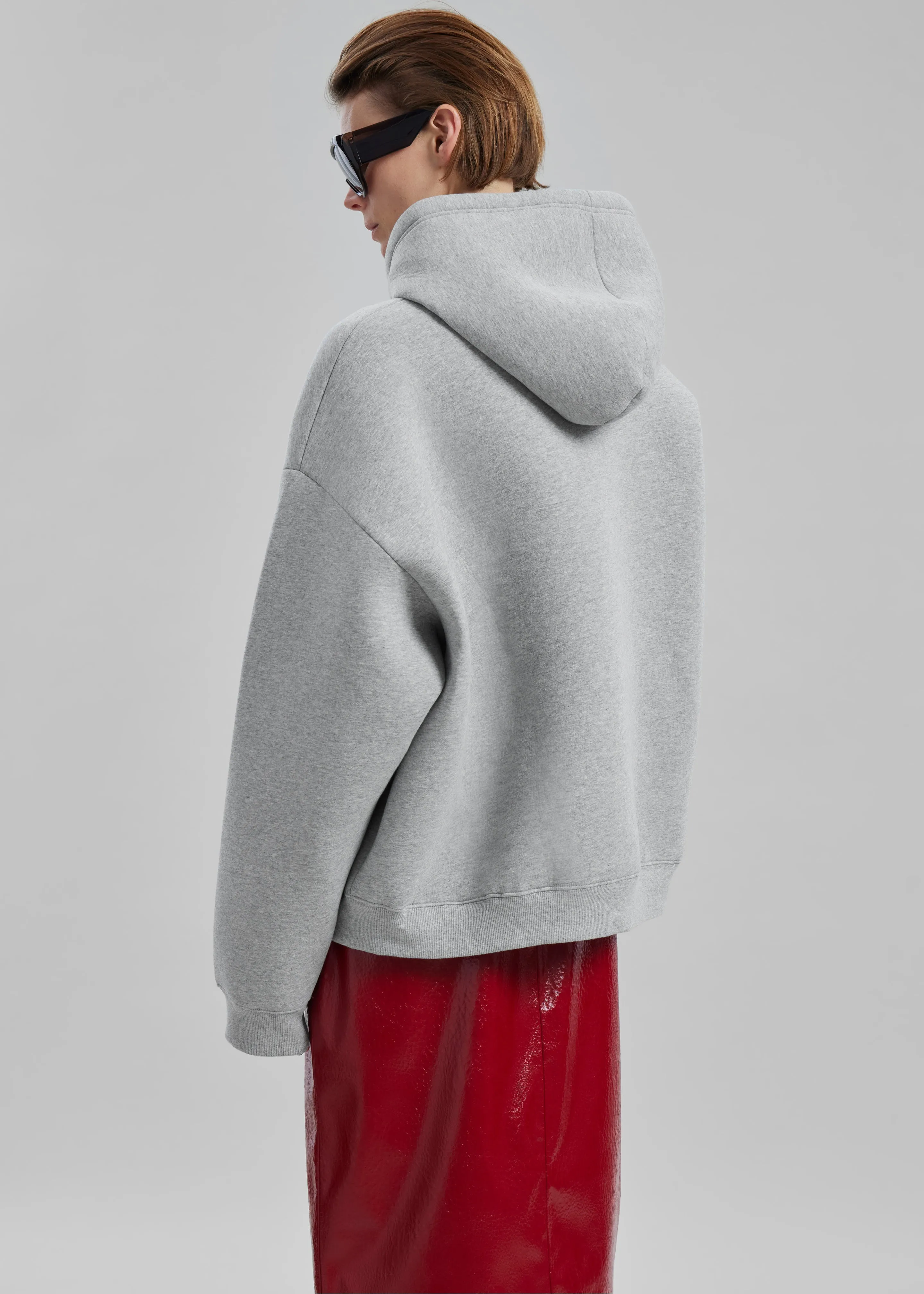 Easton Oversized Hoodie - Light Grey