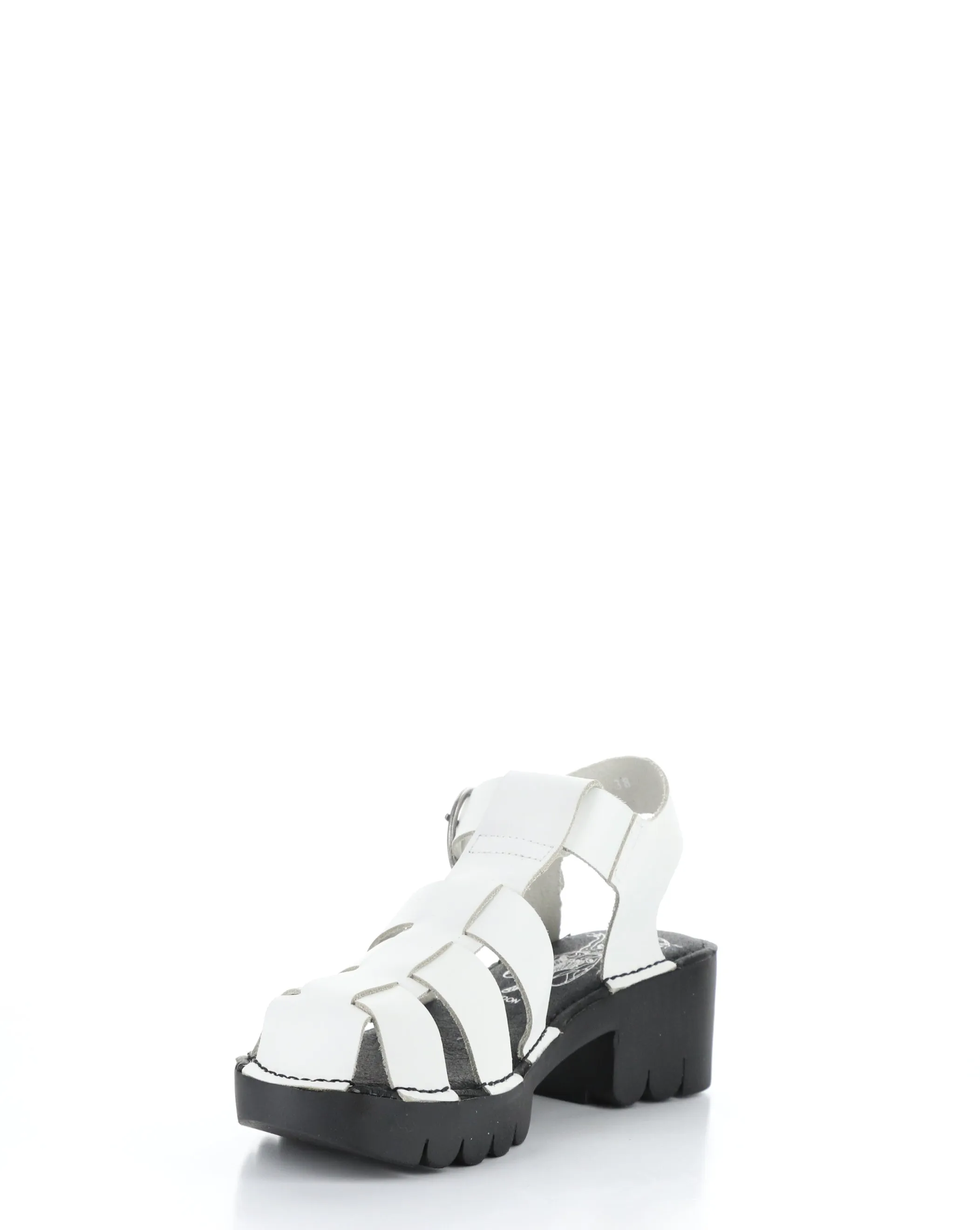 EMME511FLY 009 OFF WHITE Round Toe Sandals