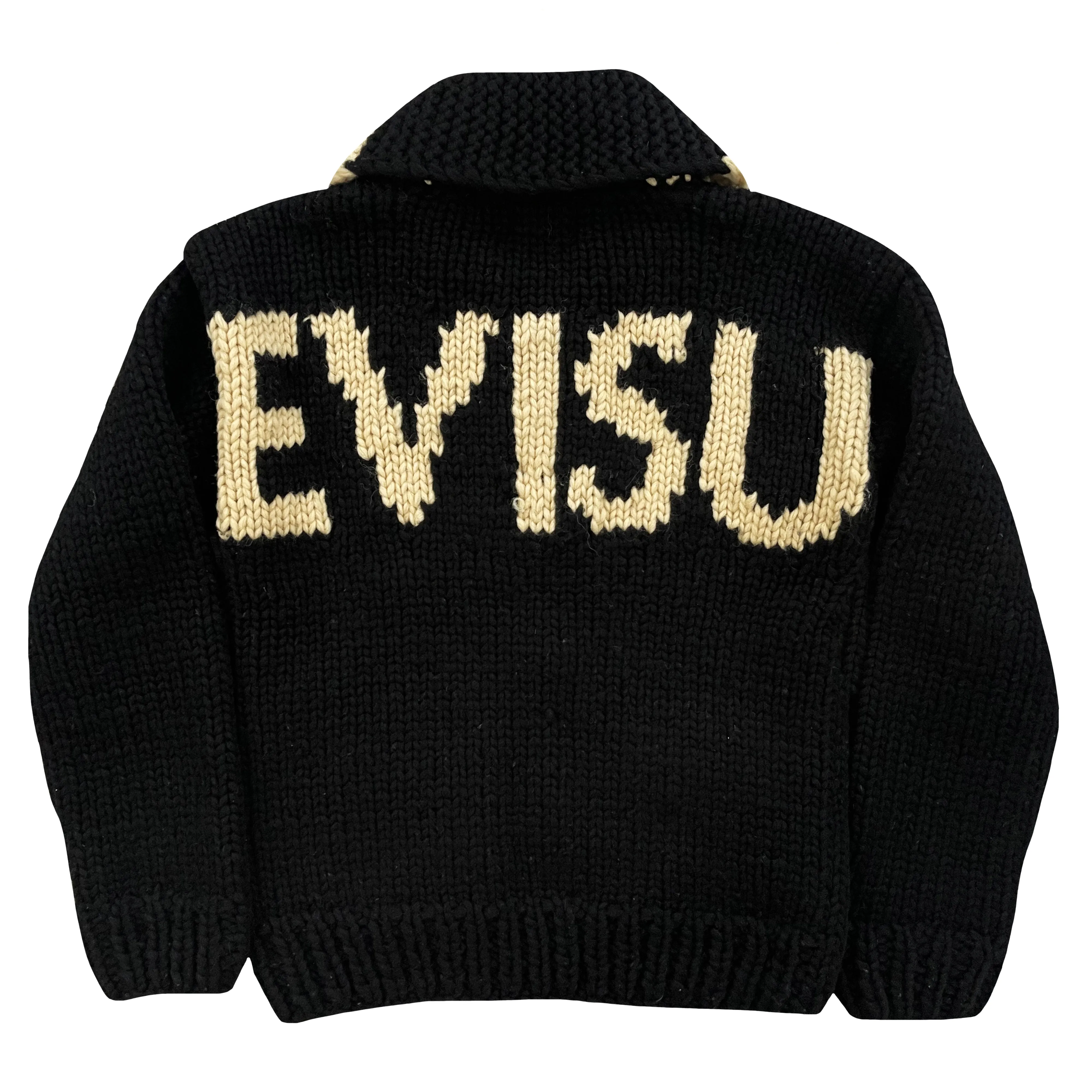 Evisu Cowichan Knitted Cardigan - M