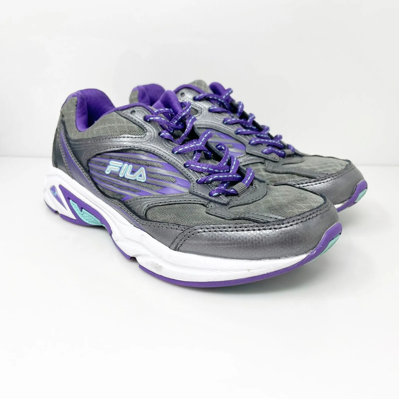 Fila Womens Inspell 3 5SR20979-254 Gray Running Shoes Sneakers Size 7