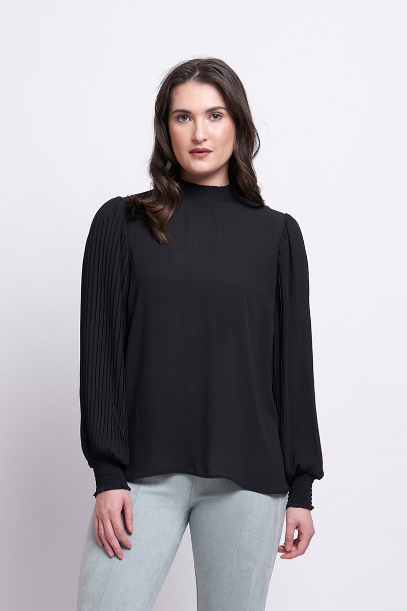 Foil  - Influential Top - Black