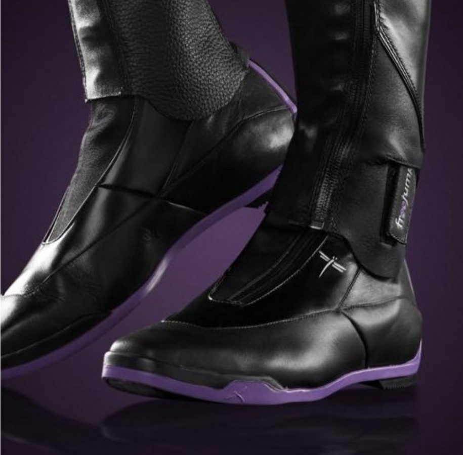 Freejump Liberty Short boots Black / Purple