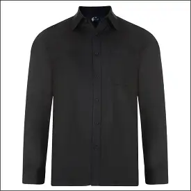 Gabicci Z06 Blck Long Sleeve Polo Top.