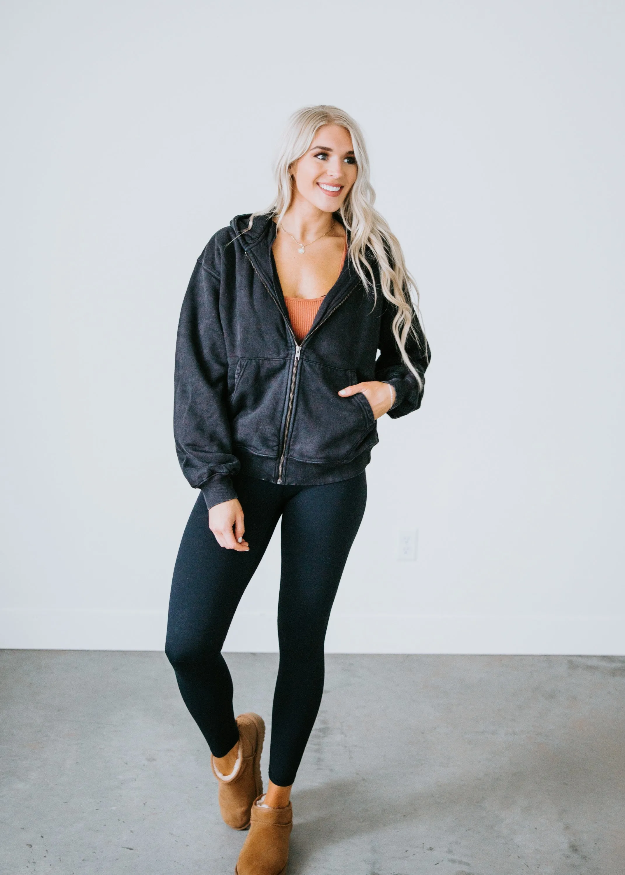 Gavin Full Zip Hoodie by Lily & Lottie