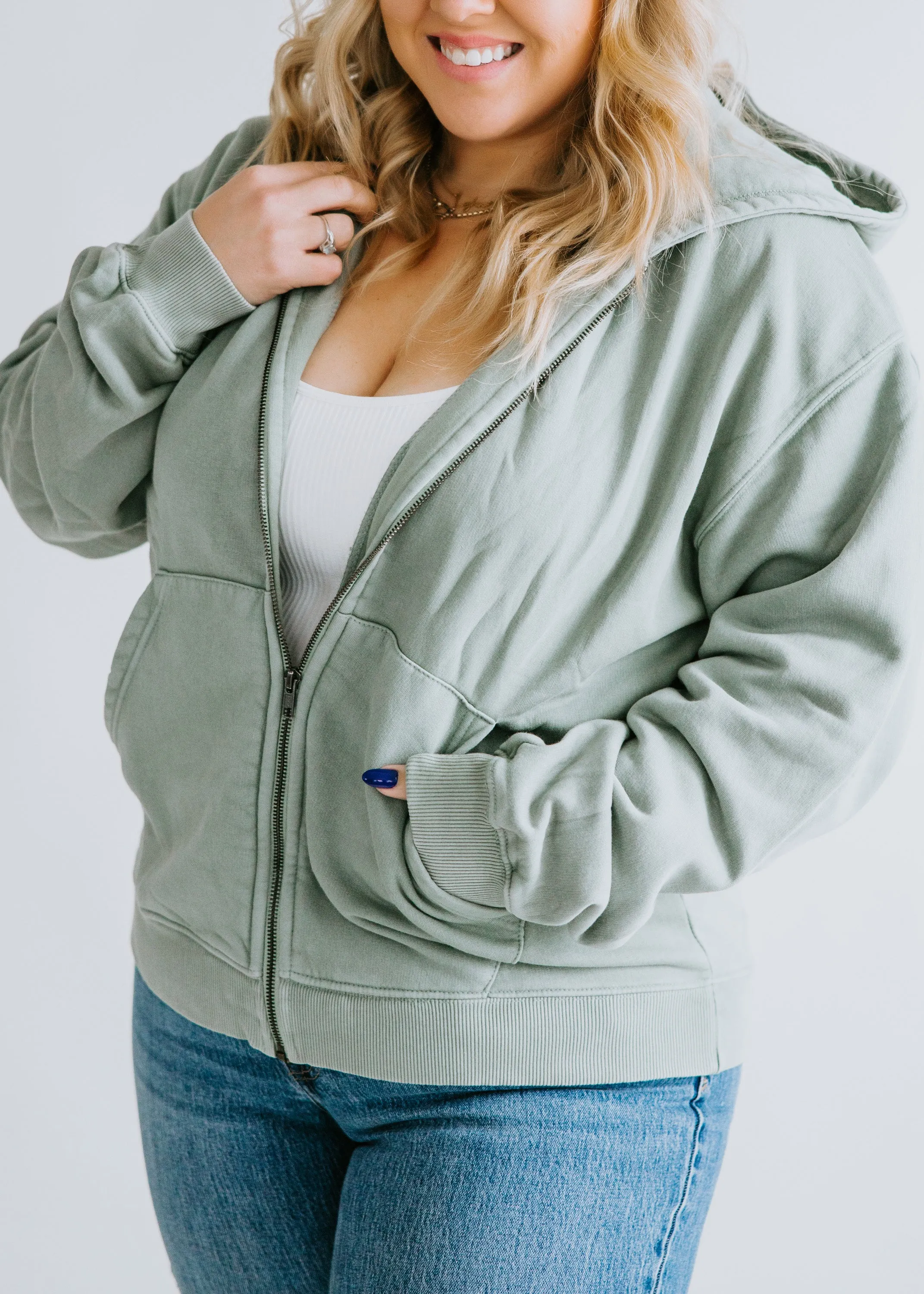 Gavin Full Zip Hoodie by Lily & Lottie