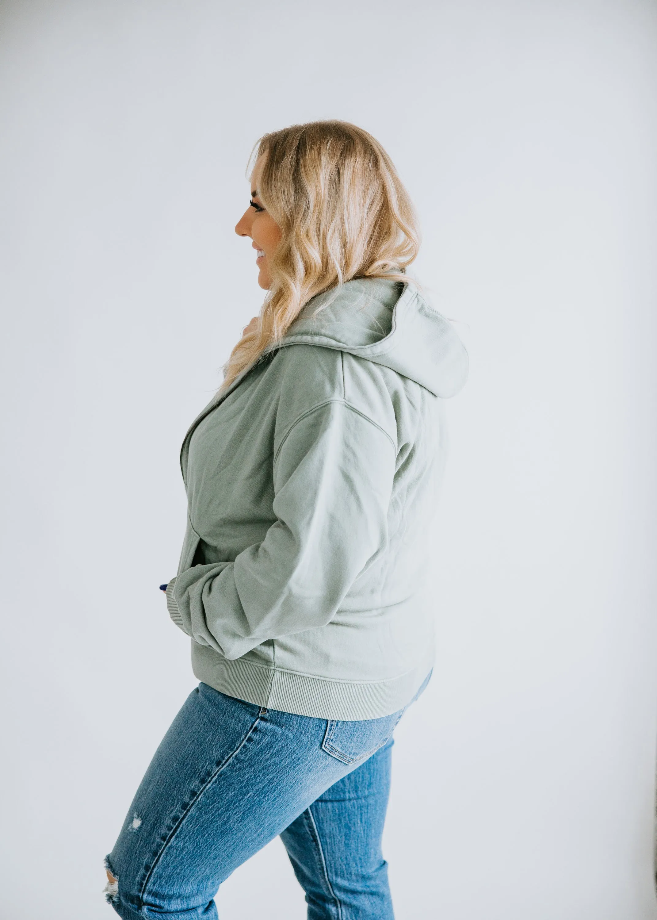 Gavin Full Zip Hoodie by Lily & Lottie