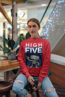 High Five HD Crewneck Sweatshirt