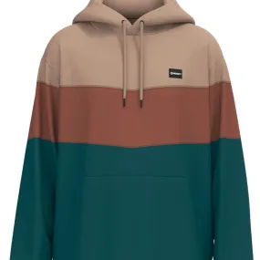 Hooey Men's Breck Color Block Hoodie in Tan, Maroon, & Navy