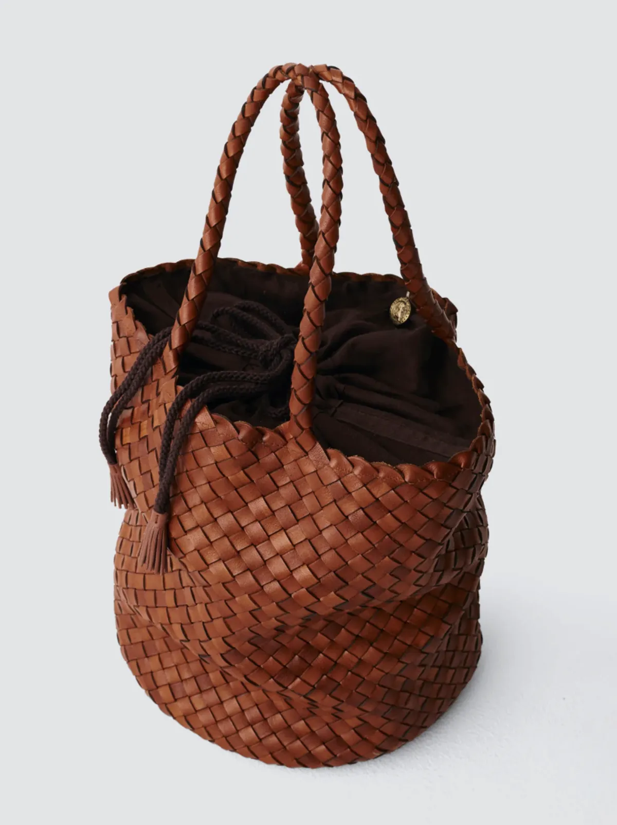 Jacky Bucket Bag - Tan