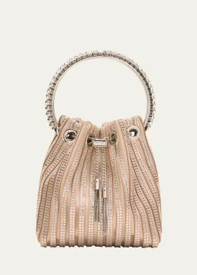 Jimmy Choo Bon Bon Embellished Bucket Bag