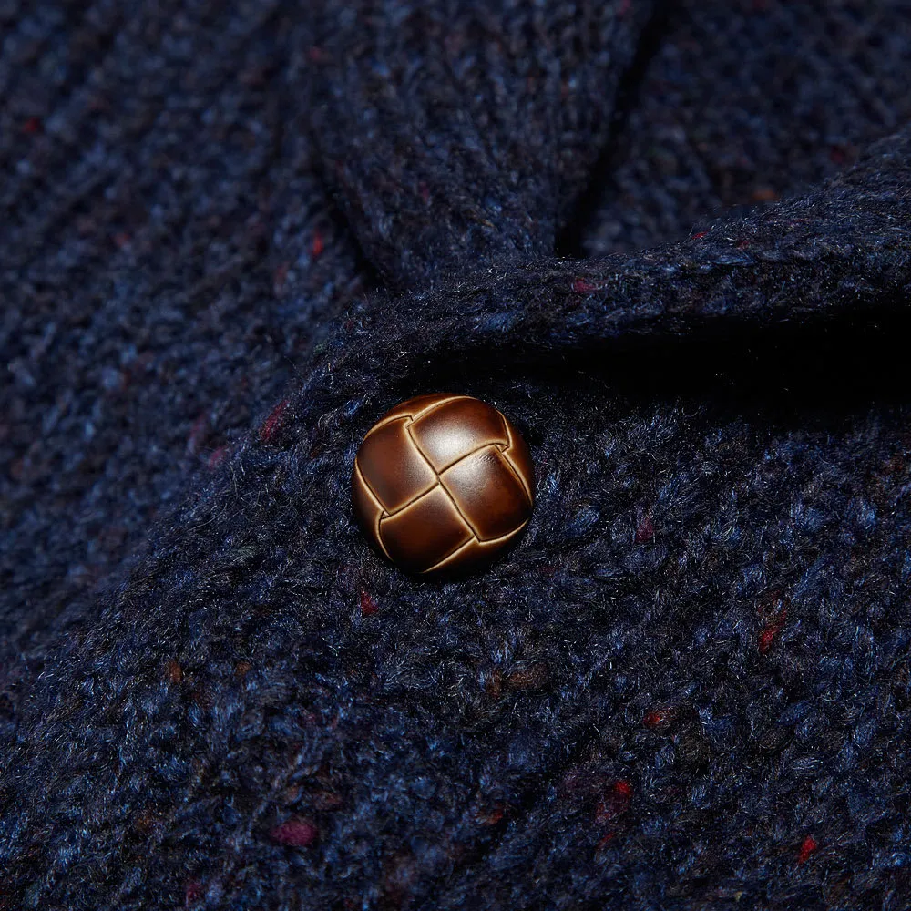 Journal Standard Nepped Shawl Collar CardiganNavy